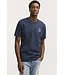 Denham Barbadenham patch tee Navy