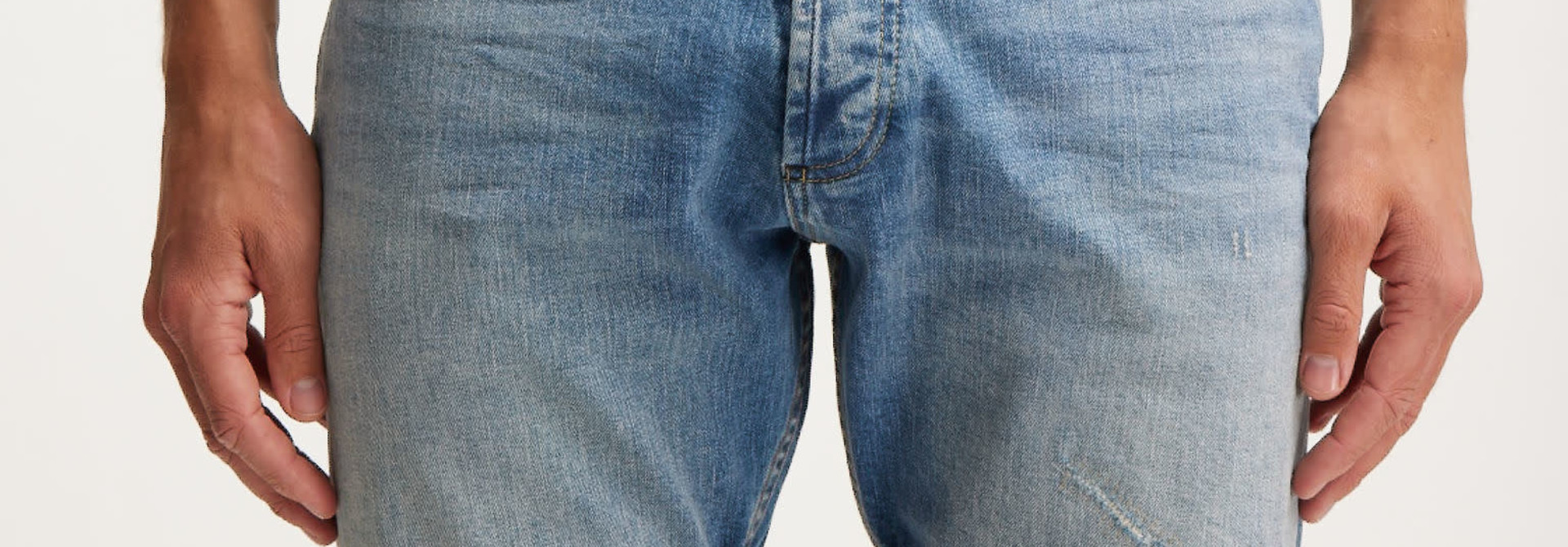 Crop short Blue mirs