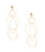 Gas Bijoux Torsade earring gold
