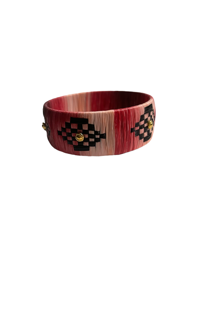 Rofia pink bracelet