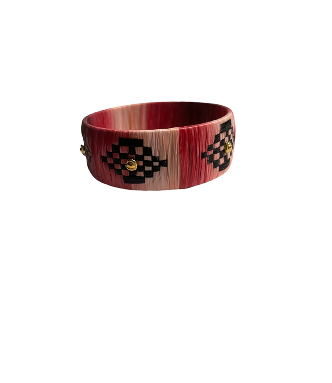 Gas Bijoux Rofia pink bracelet