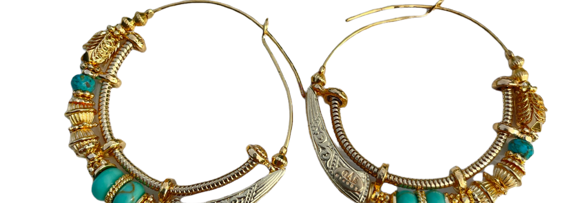 Comedia earring turquoise
