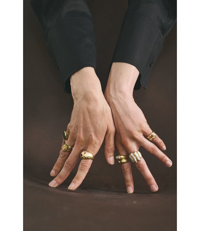 Mimi et Toi Sinclair ring gold