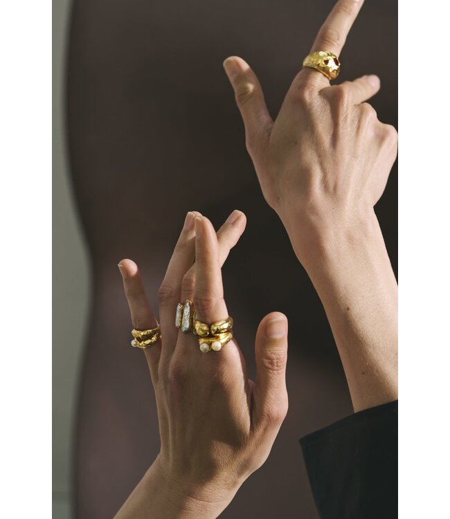 Mimi et Toi Karlis Ring Gold