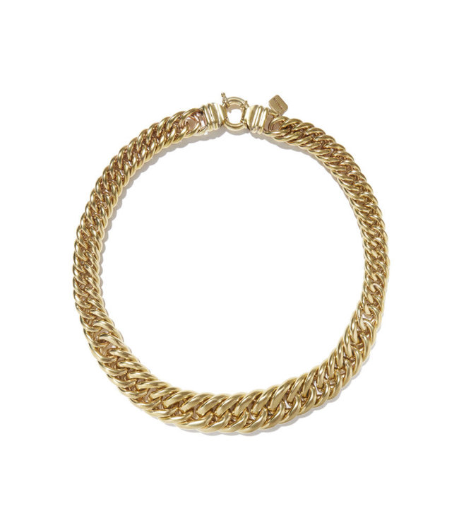 Mimi et Toi Cain Necklace Brass