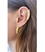 Mimi et Toi evony earcuff 18k gold plated brass (per stuk)