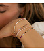 Stine A Jewelry confetti pearl bracelet pink