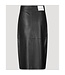 Notes du Nord Emma Leather skirt black