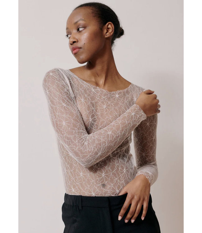 Hofmann Copenhagen Desirella oyster  lace top