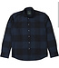 Butcher of Blue Stevie check shirt Alaska blue