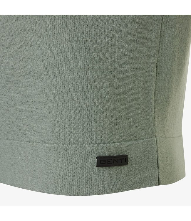Genti Cool dry turtle zip groen