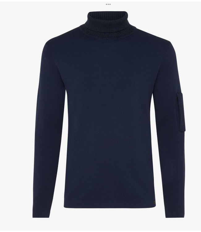 Genti Rollneck knit navy  010