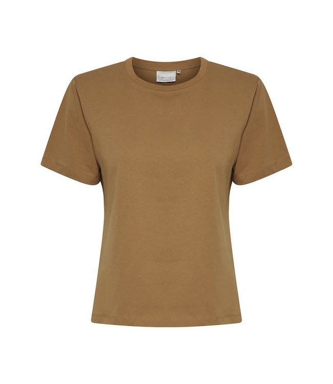 Gestuz Jory bone brown  tee