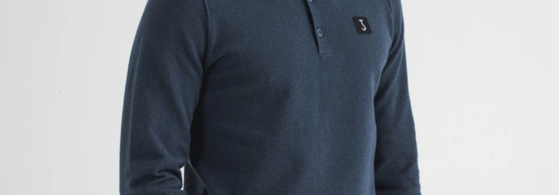 Clifden polo Alaska Blue