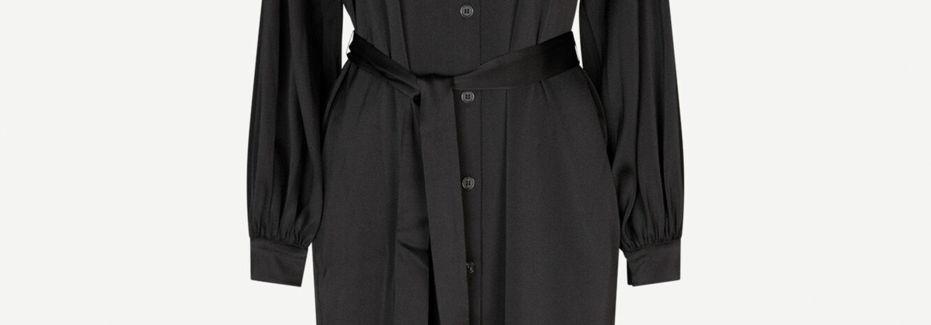 Nika shirt dress black