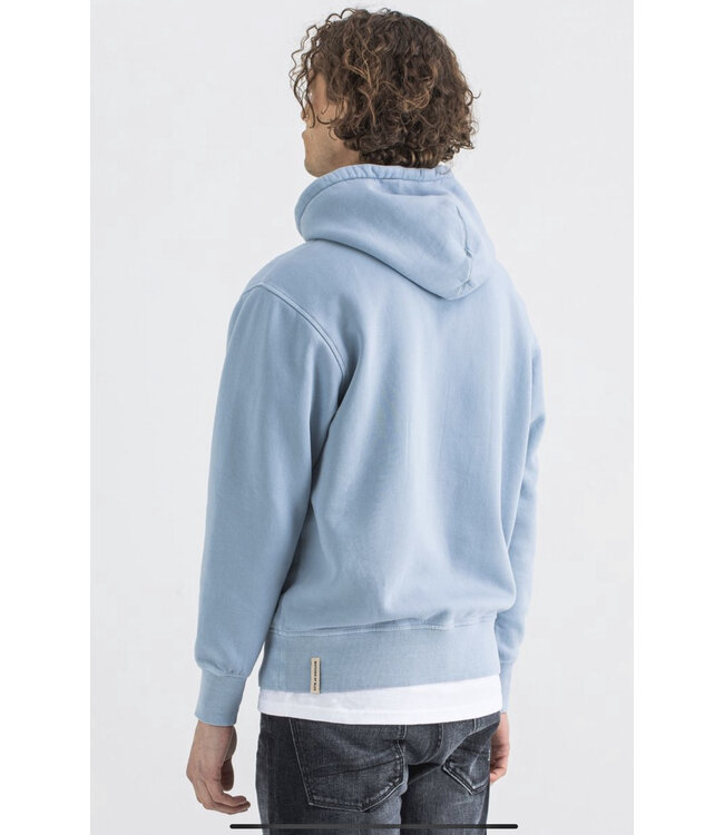 Butcher of Blue Army loose hooded shark blue