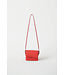 Closed shoulder bag S Red