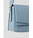 Closed shoulder bag M blue grey