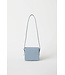 Closed shoulder bag M blue grey