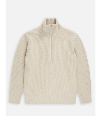 Closed Zipped jumper Ecru