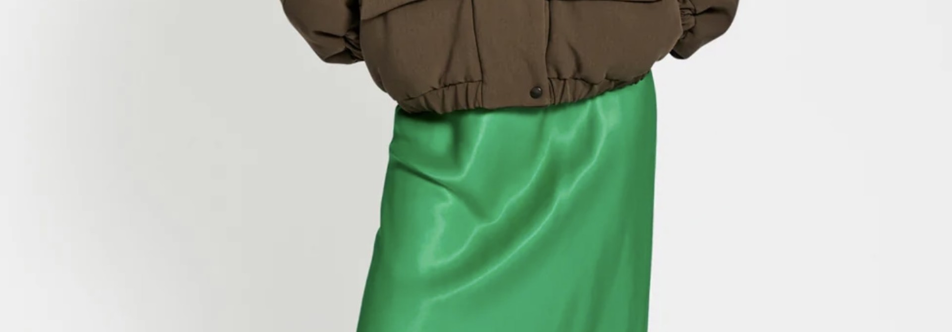 Portia skirt green