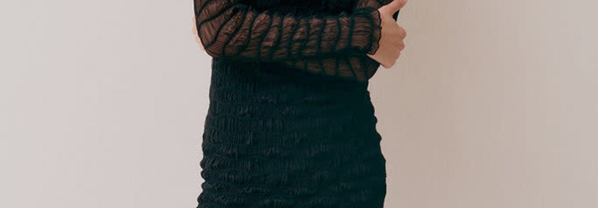 Anais dress black