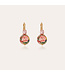 Gas Bijoux Minboule red earring