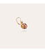 Gas Bijoux Minboule red earring