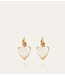 Gas Bijoux donguette mother of pearl earrings