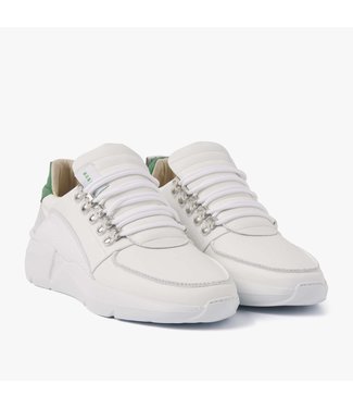 Nubikk Roque white leather green