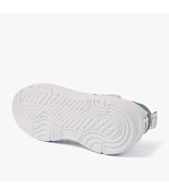 Nubikk Roque white leather green