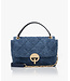 Vanessa Bruno Moon handbag denim indigo blue