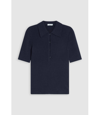 Closed Knit Polo dark night