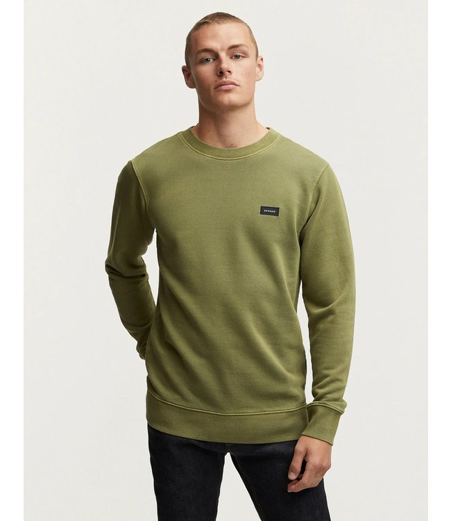 Denham Denham slim sweat olive drab