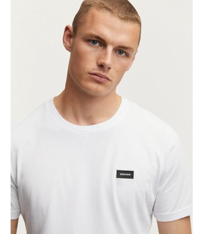 Denham denham slim tee white