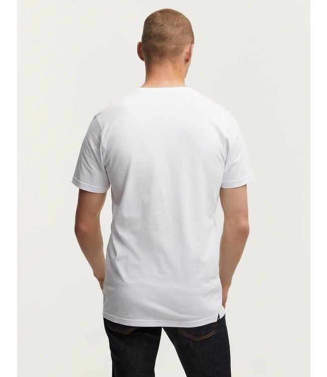 Denham denham slim tee white