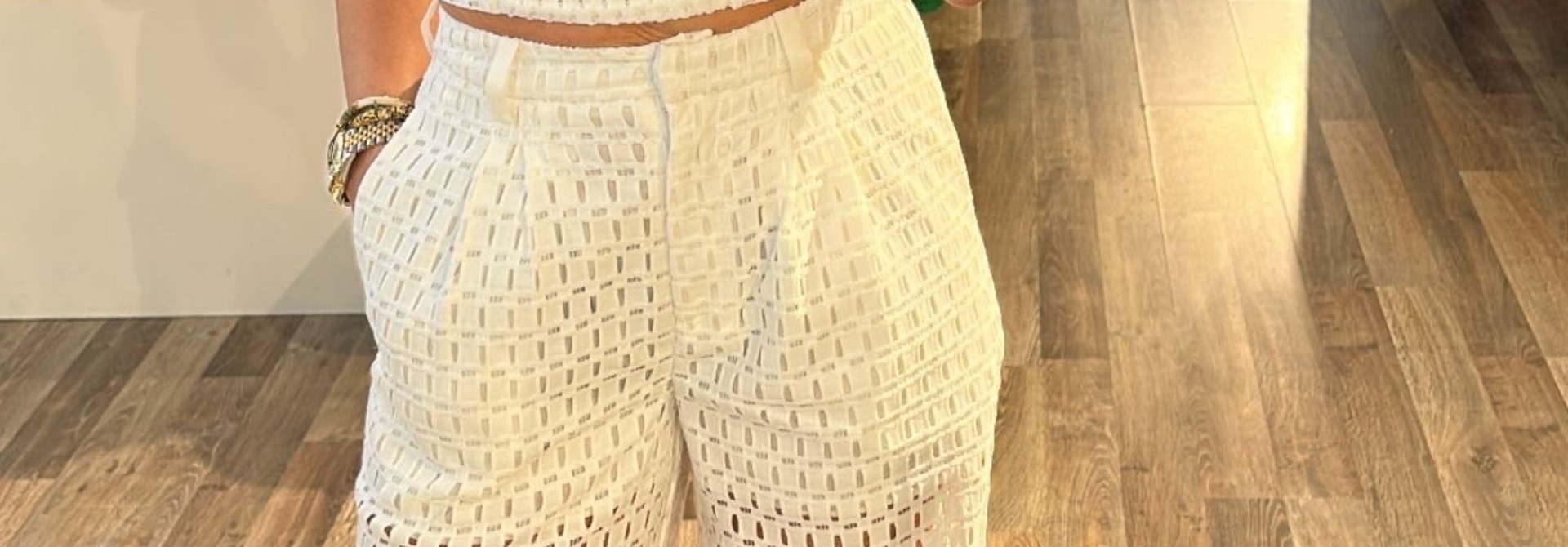 Ninette creme pants