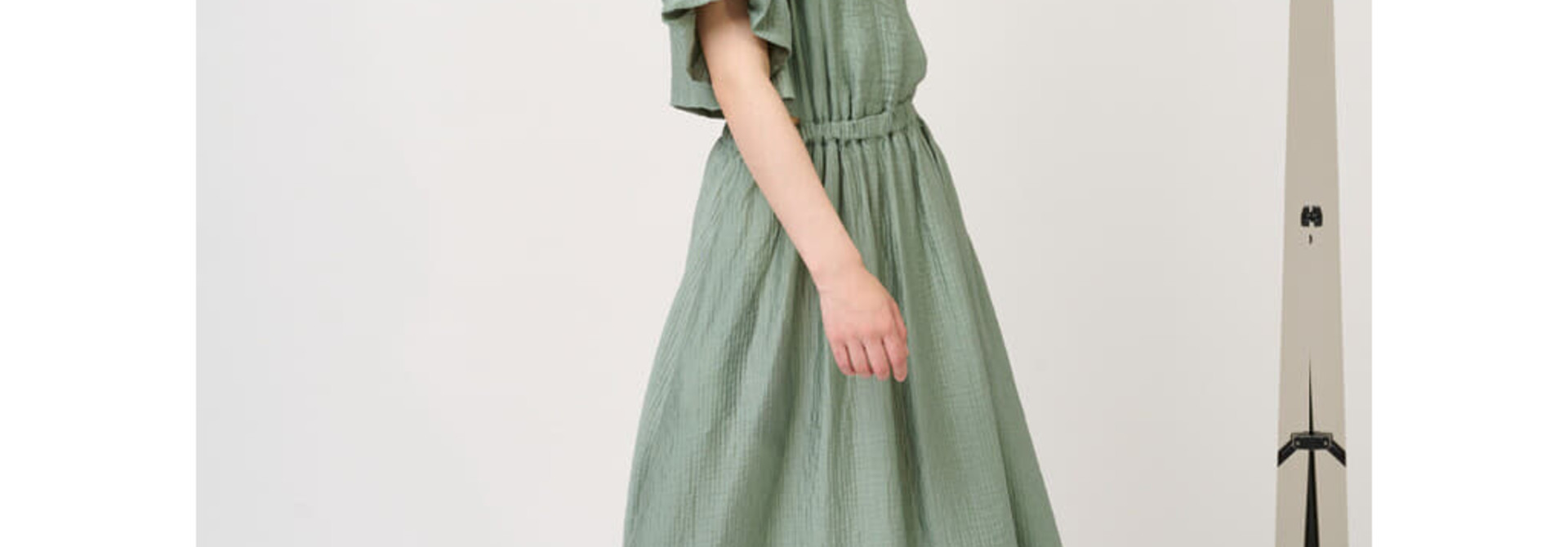 Cyclamen catelyn dress frosty spruce