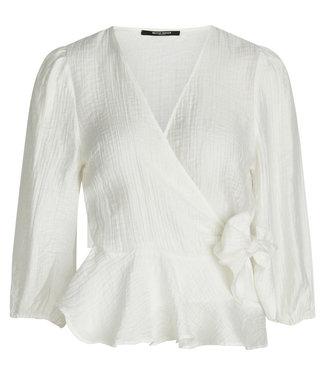 Bruuns Bazaar Cyclamen caisa blouse snow white