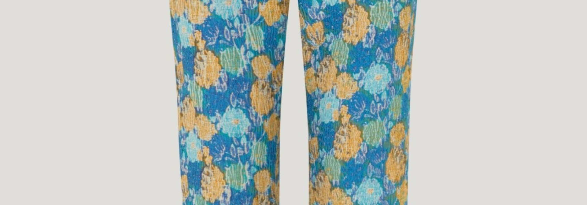 Naya trousers blue green