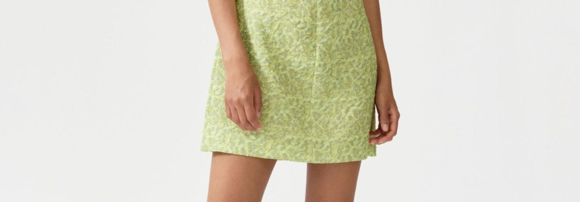 Addie dress Green heather