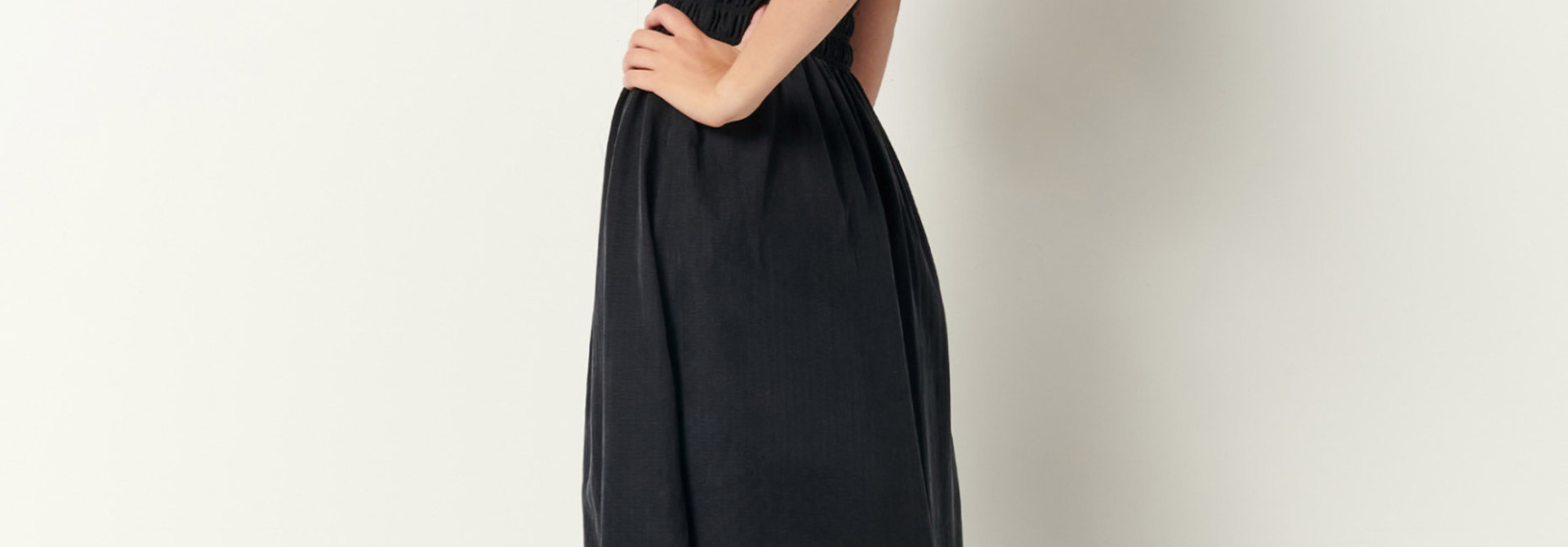 Galatee dress moonless