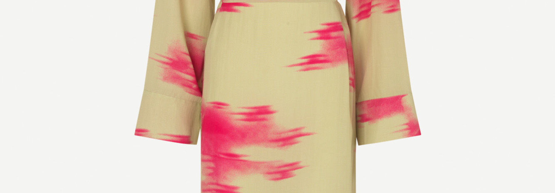 Emy long dress tie sage