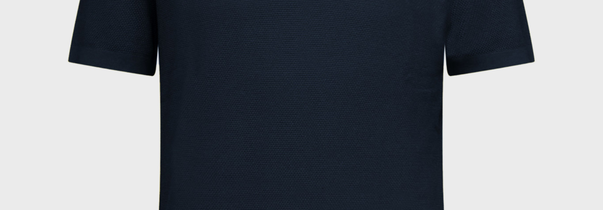 Triton knitted polo navy 3000