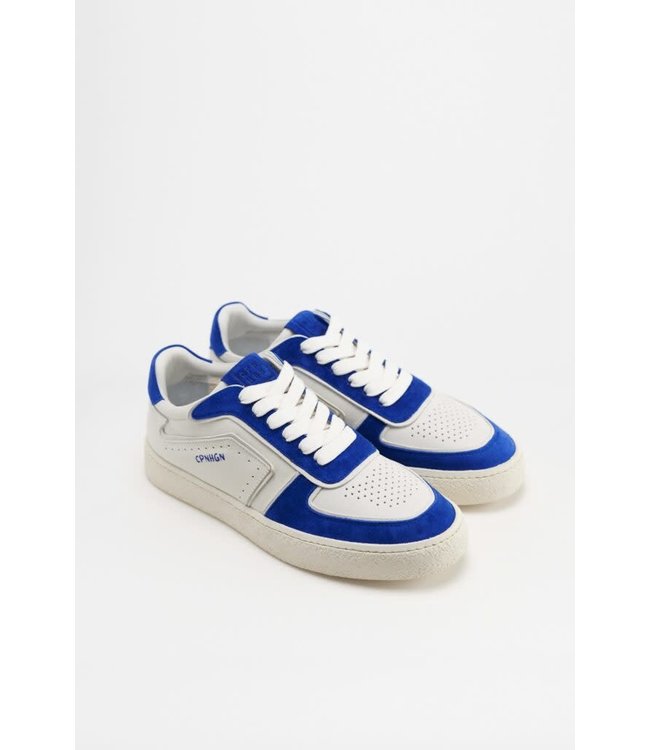 Copenhagen CPH264 leather mix white/blue