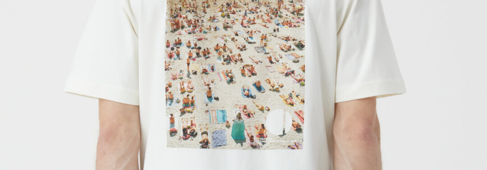 printed t shirt beach