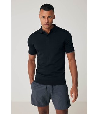 Genti Polo Ss  cool dry navy 010