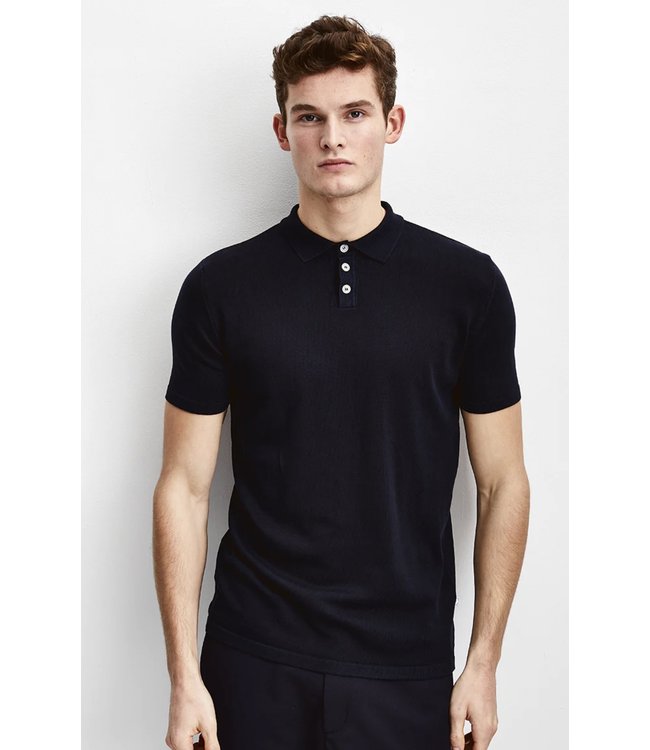 The GoodPeople PLAN - poloshirt navy (NOOS)