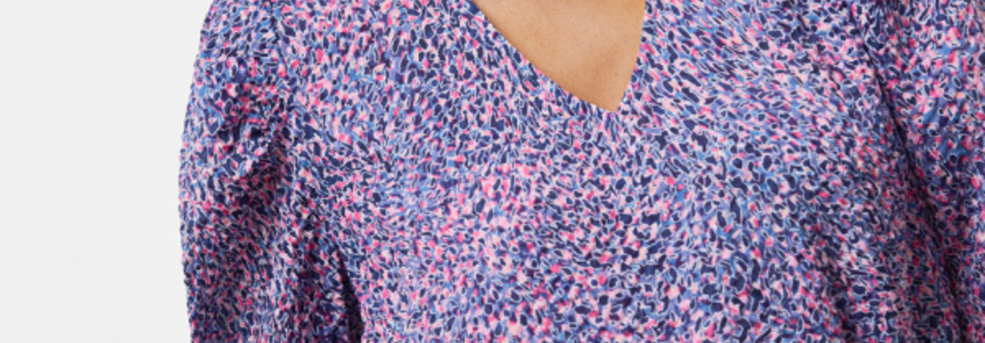 D6 gaby pleated top