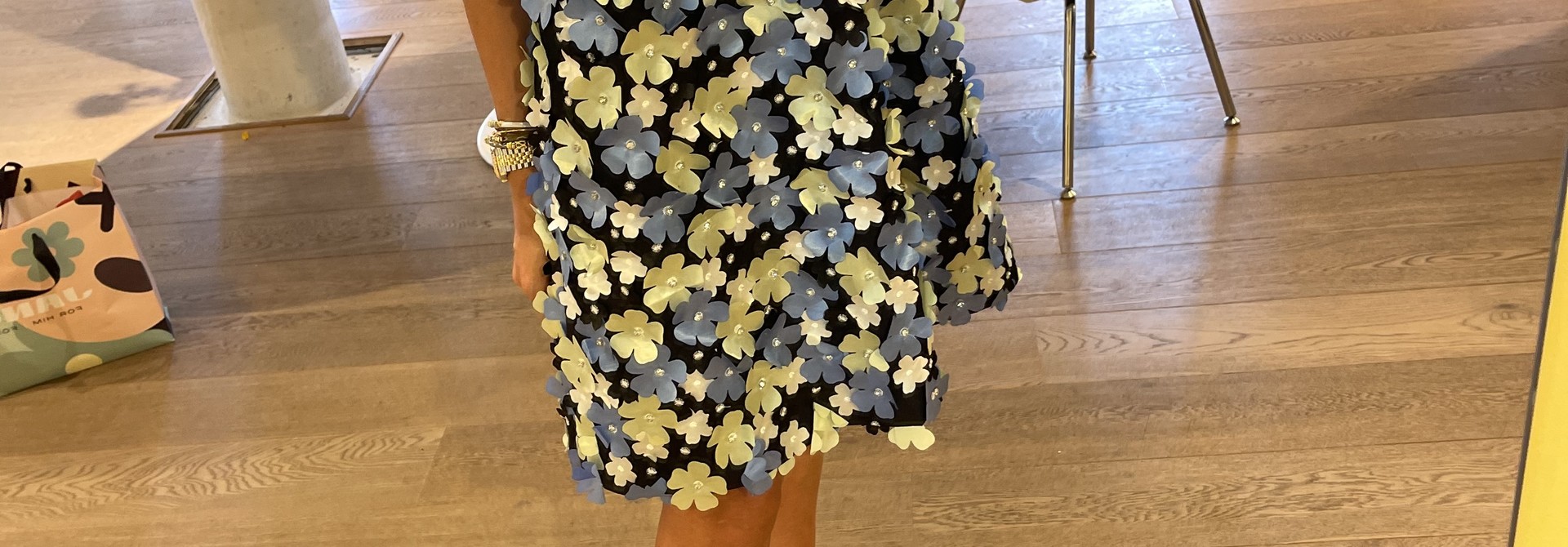 Floral crystal garden